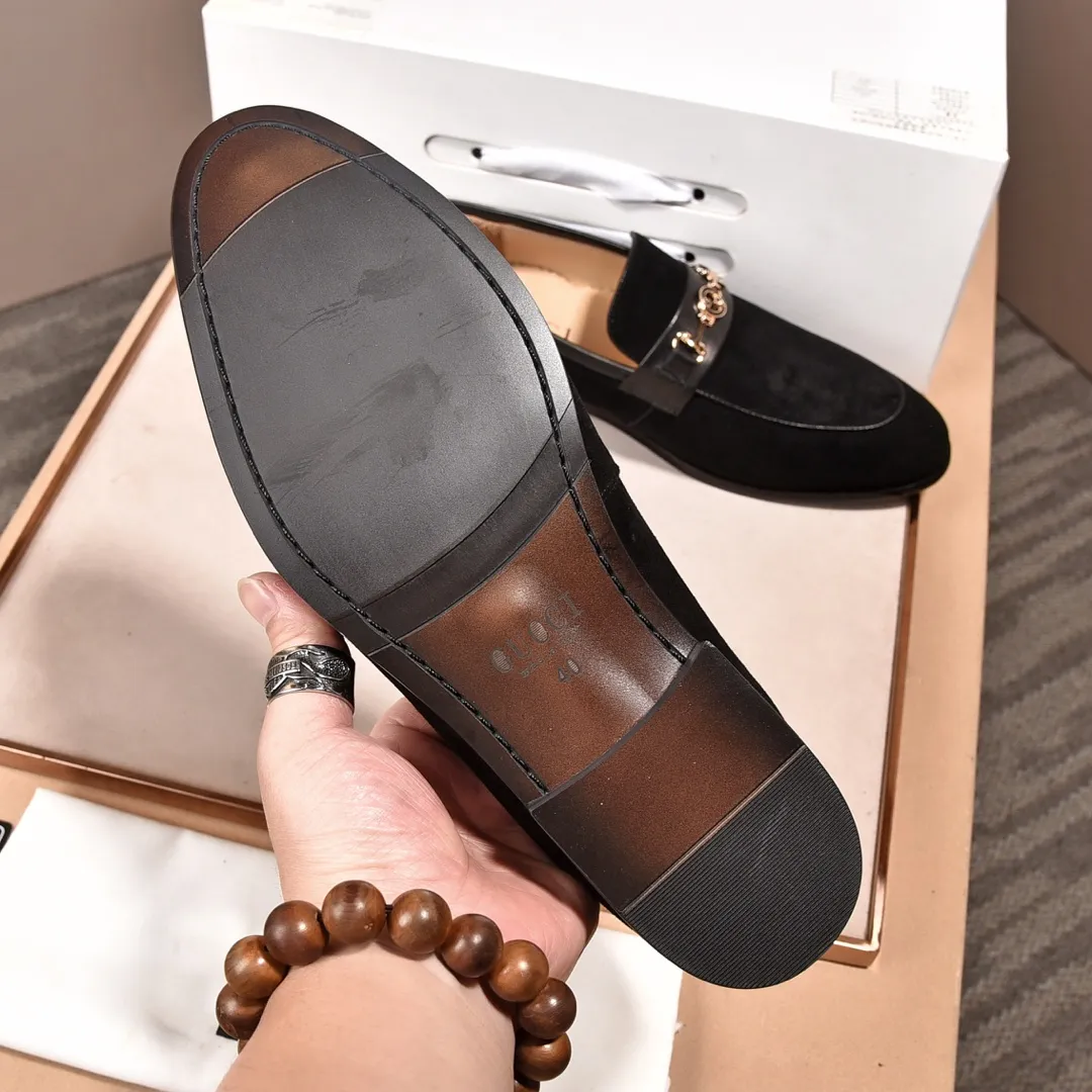 Men's shoes💰540📛📛Original (water-dyed cowhide) Gucci GUCCI official website formal shoes🌀 Italian🇮🇹imported cowhide➕top imported water-dyed cowhide lining💋Finely handmade original bottom, the real thing looks better when photographed in person Standard size 38-44